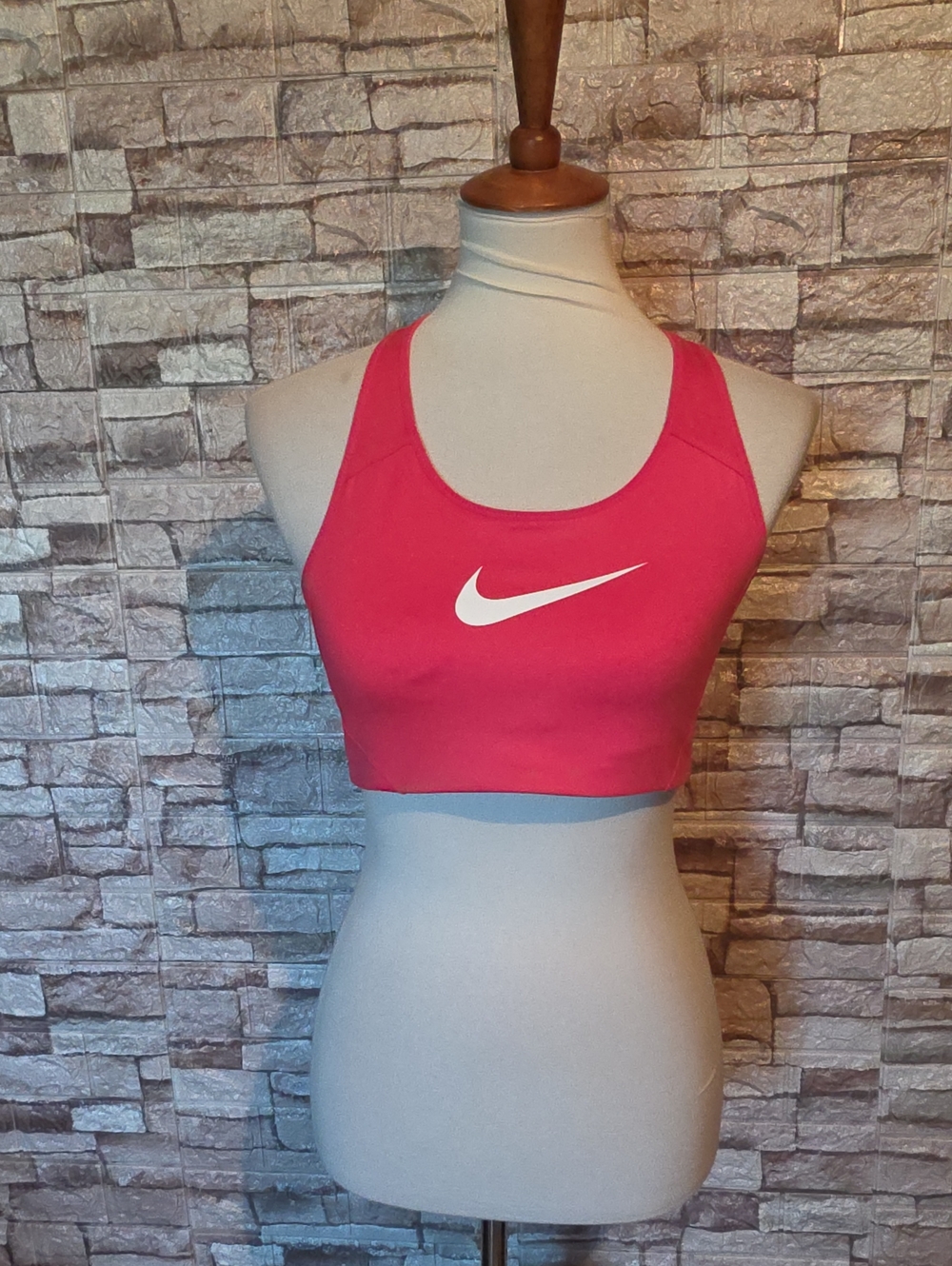 Nike Dri Fit Women’s Pink Swoosh Sports Bra
